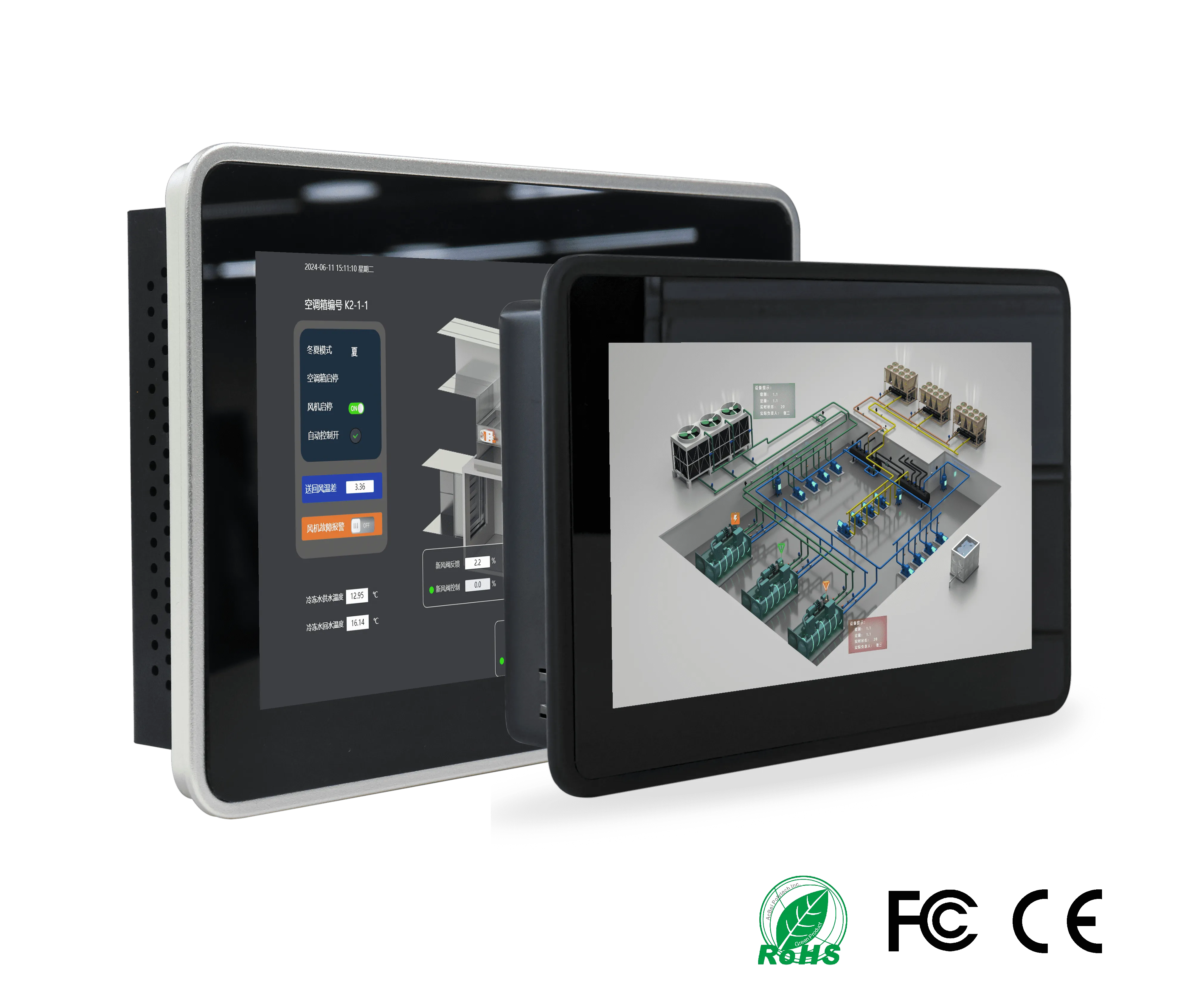 Edge HMI dashboard preview